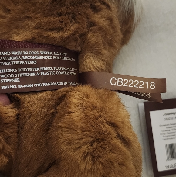 Charlie Bears Journey Fox Plush 🦊 - Picture 10 of 13